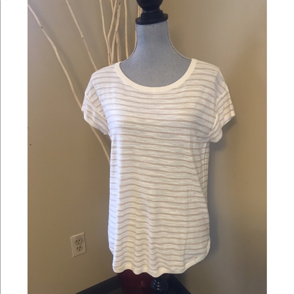 3/$25 NWT Loft size medium short sleeve sweater